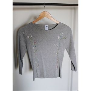 Gap Embroidered Sweater